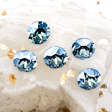 Load image into Gallery viewer, Aquamarine Moonlight Foiled Crystal Set - 5pcs
