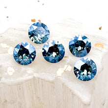 Load image into Gallery viewer, Aquamarine Moonlight Foiled Crystal Set - 5pcs

