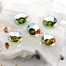 Load image into Gallery viewer, Citrus Green with AB Foiled Crystal Set - 5pcs
