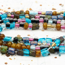 Load image into Gallery viewer, 6/0 Morning Frost Mixed Seed Bead Strand
