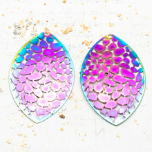 Load image into Gallery viewer, Rainbow Filigree Pendant Pair
