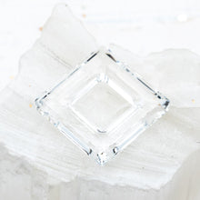 Load image into Gallery viewer, Discontinued! - 20mm Clear Square Ring Premium Austrian Crystal Link Pendant
