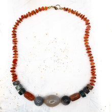 Load image into Gallery viewer, Colorful Agate Necklace
