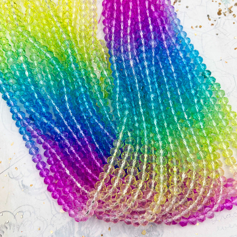 Ombre Crystal Rainbow Strand - Road Trip Find