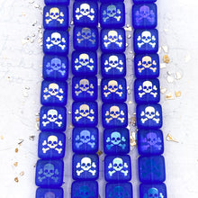 Load image into Gallery viewer, 10mm AB Skull Bead Strand
