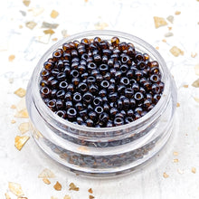 Load image into Gallery viewer, 11/0 Metallic Root Beer Round Seed Beads
