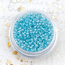 Load image into Gallery viewer, 11/0 Baby Blue Seed Beads
