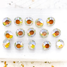 Load image into Gallery viewer, White Opal with Blue AB Crystal Foiled Set - 15pcs
