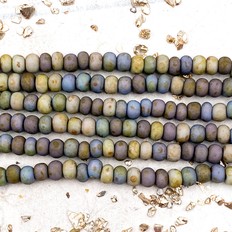 6/0 Winter Frost Seed Bead Strand