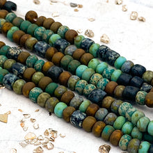 Load image into Gallery viewer, Pre-Order 6/0 Early Morning Walk in the Woods Seed Bead Strand
