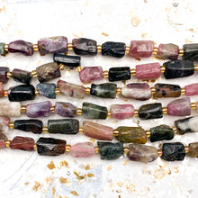 Load image into Gallery viewer, Doorbuster - 13x8mm Gemstone Tube Bead Strand
