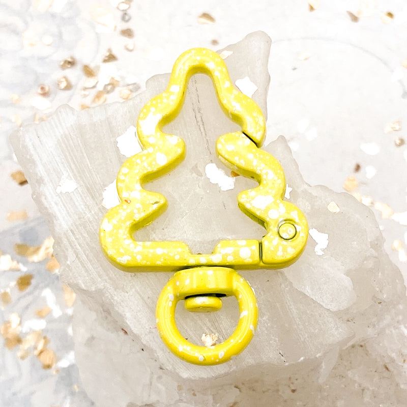 Yellow Speckled Tree Clasp