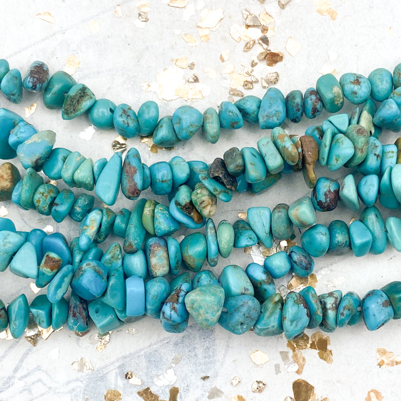 Turquoise Chip Strand