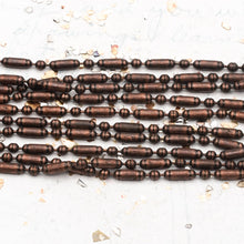 Load image into Gallery viewer, Antique Copper Dot and Dash Chain - 1 Foot
