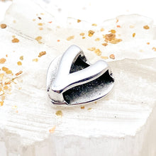 Load image into Gallery viewer, Rudy&#39;s Antique Silver Paw Slider for 10mm Leather
