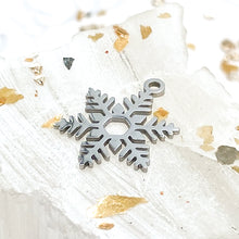 Load image into Gallery viewer, Stainless Steel Snowflake Pendant
