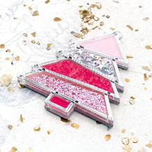 Load image into Gallery viewer, Pretty in Pink Christmas Tree Pendant
