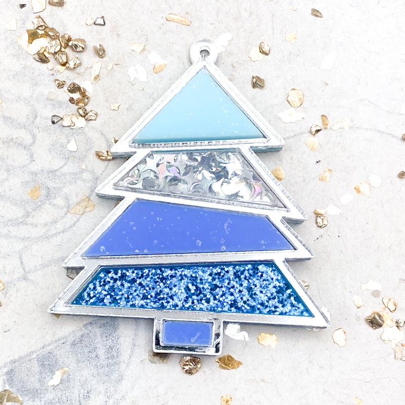 Wintertime Tree Christmas Tree Pendant