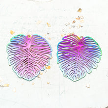 Load image into Gallery viewer, Rainbow Filigree Pendant Pair
