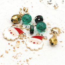 Load image into Gallery viewer, Jolly Santa Earring Kit
