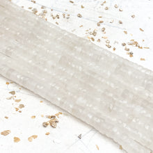 Load image into Gallery viewer, White Moonstone Heishi Gemstone Bead Strand
