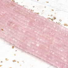 Load image into Gallery viewer, Rose Quartz Heishi Gemstone Bead Strand
