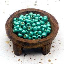 Load image into Gallery viewer, PermaFinish - Galvanized Matte Lt Teal 6/0 Seed Bead Tube
