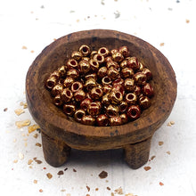 Load image into Gallery viewer, Discontinued! - Gilded Marble Red 6/0 Seed Bead Tube
