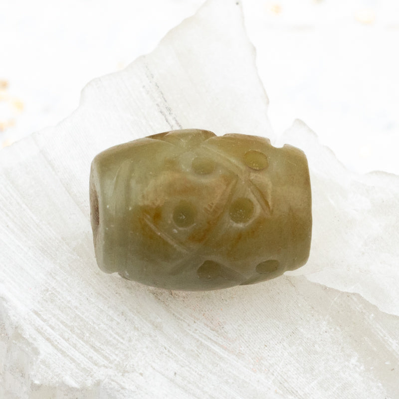 Day 12 Carved Stone Focal Bead