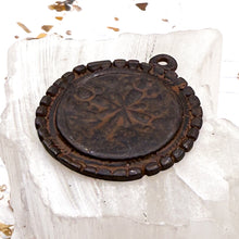 Load image into Gallery viewer, Oxidized Beaded Cross Pendant
