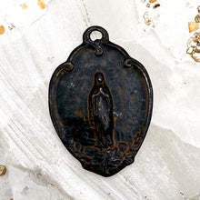 Load image into Gallery viewer, Oxidized Virgin Mary Pendant
