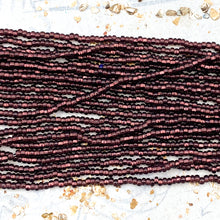 Load image into Gallery viewer, 10/0 Deep Burgundy Seed Bead Hank
