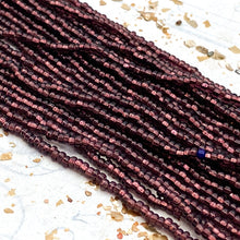 Load image into Gallery viewer, 10/0 Deep Burgundy Seed Bead Hank
