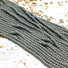 Load image into Gallery viewer, 10/0 Gray Sky Seed Bead Hank
