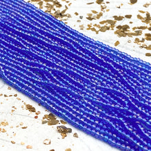Load image into Gallery viewer, 10/0 Brilliant Blue Seed Bead Hank
