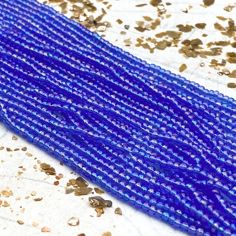 10/0 Brilliant Blue Seed Bead Hank