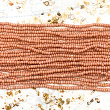 Load image into Gallery viewer, 10/0 Peaches &amp; Cream Seed Bead Hank
