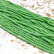 Load image into Gallery viewer, 8/0 Neon Green Seed Bead Hank
