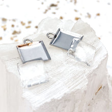 Load image into Gallery viewer, 10mm Stainless Steel Square Bezel Pendant
