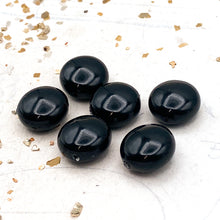 Load image into Gallery viewer, 14mm Mystic Black Premium Austrian Crystal Pearls - 6pcs
