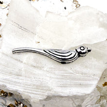 Load image into Gallery viewer, Silver Bird Bead
