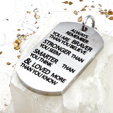 Load image into Gallery viewer, Silver Always Remember Charm
