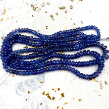 Load image into Gallery viewer, Pre-Order Graduated Tanzanite Faceted Bead Strand
