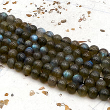 Load image into Gallery viewer, Pre-Order Smooth Round Labradorite Bead Strand-I
