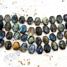 Load image into Gallery viewer, Pre-Order Fancy Oval Labradorite Bead Strand-H
