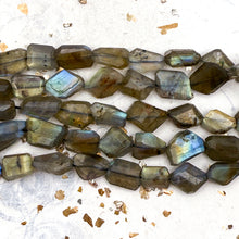 Load image into Gallery viewer, Pre-Order Fancy Nugget Labradorite Bead Strand-B
