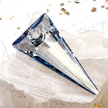Load image into Gallery viewer, Pre-Order 39mm Austrian Crystal Blue Shade Spike Pendant

