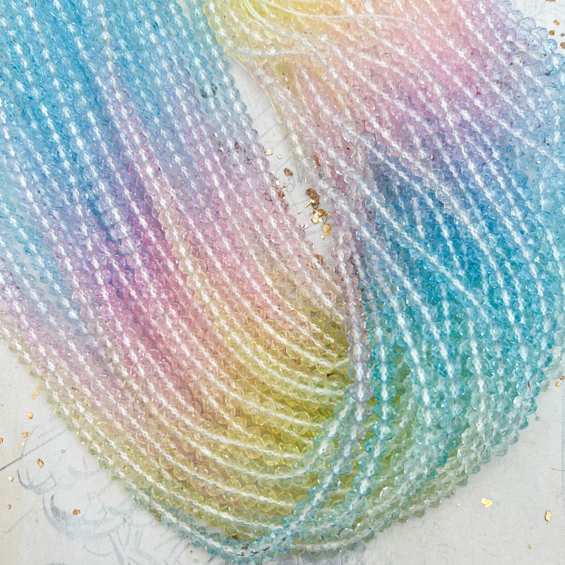 Pastel Ombre Crystal Rainbow Strand - Road Trip Find