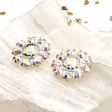 Load image into Gallery viewer, Crystal Flower Pair with AB - 2pcs
