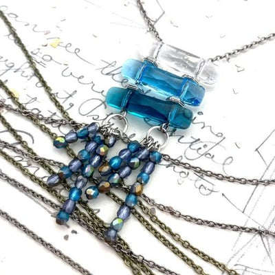 Crystal Column Necklace